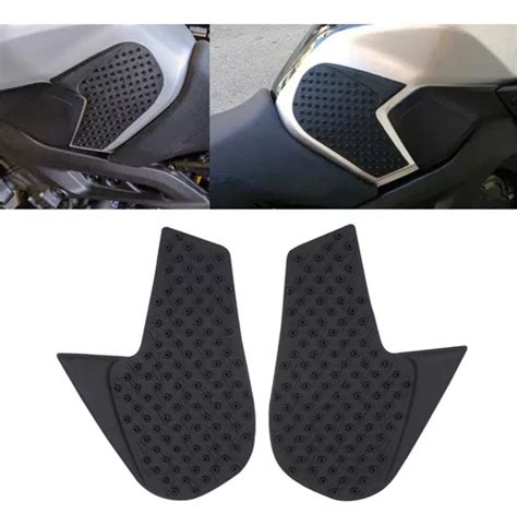 Motorcycle Rubber Tank Traction Pad Side Gas Knee Grip Prote Meses