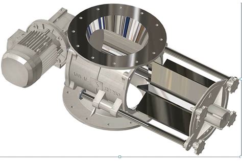 Easy Clean Rotary Airlock Valves For Hygienic Dairy Applications