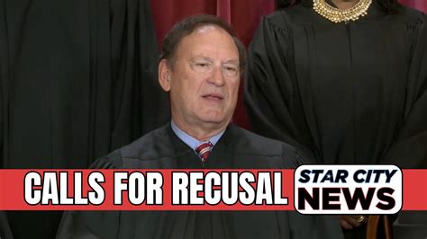 Supreme Court Justice Alito Under Scrutiny Calls For Recusal Youtube