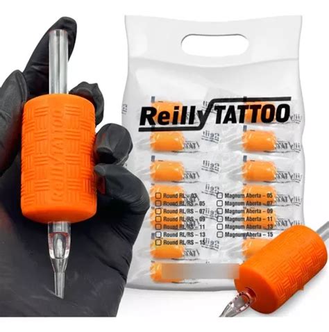 Biqueira P Agulha Descartável Tatuagem Reilly 20u Traço Rl