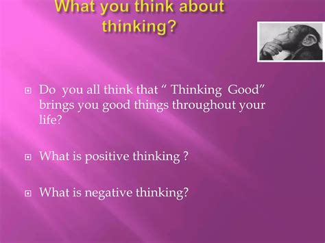 Power Of Positive Thinking Ppt