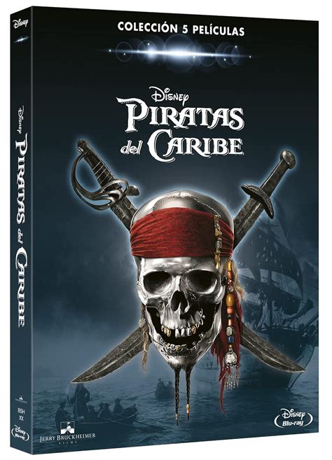 Piratas Del Caribe Pirates Of The Caribbean Blu Ray Pack La