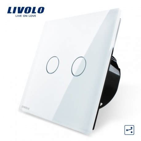 Interrupteur Tactile Livolo En Verre Boutons Voies