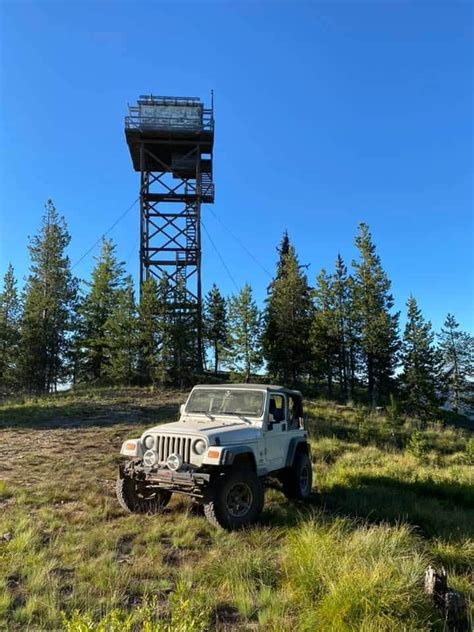 Conrad Peak Lookout Idaho Fire Lookouts