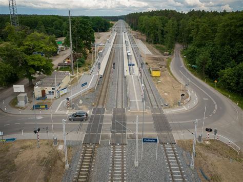 Nowe perony i nowy drugi tor na linii Poznań Szczecin TransInfo