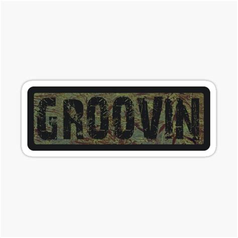 Groovin Sticker For Sale By Freeformations Redbubble