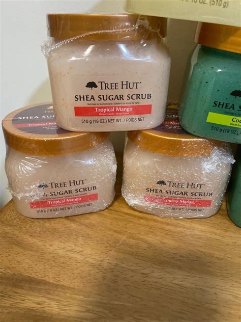 Bn Tree Hut Shea Sugar Scrubs Mango Jasmine Coconut Honey Beauty