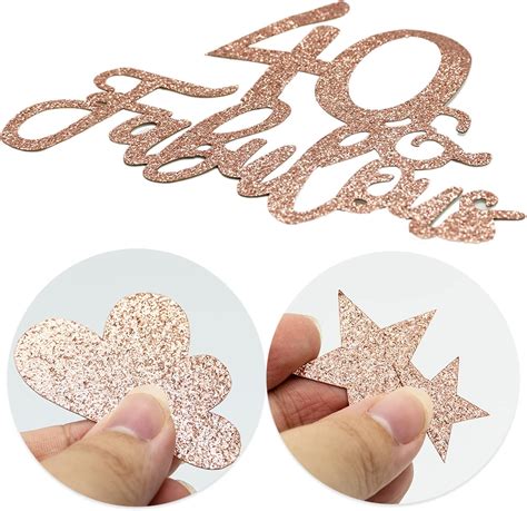 Buy 13pcs 40 And Fabulous Cake Topper 40th Birthday Cake Topper 40 And