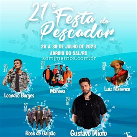 Festa Do Pescador Em Arroio Do Sal No Litoral Norte Ga Cho