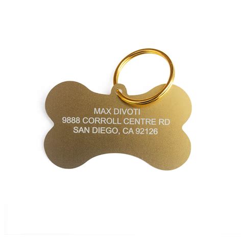 Bulk Dog Tags Engraved Available In Different Sizes & Colors