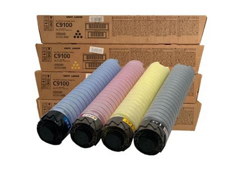 Ricoh Proc 7100 9100 Ric0h Pro C7100 C9100 Toner Set Original Refilled