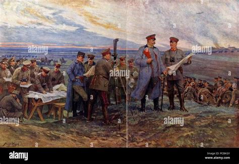 Battle Of Tannenberg Hugo Vogel Stock Photo Alamy