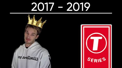 The Full Story Of Pewdiepie Vs T Series Youtube