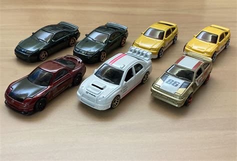 Hot Wheels Car Culture Japanese Jdm Pack Loose Cars Mazda Rx Honda Cr X Nissan Zx