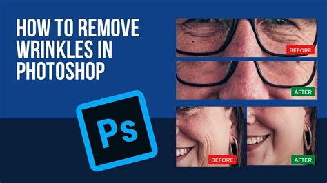 How To Remove Wrinkles In Photoshop Youtube