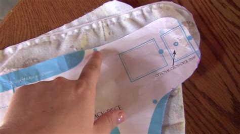 How To Sew A Cloth Diaper YouTube