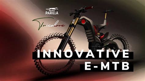 Italian Manufacturer Moto Parilla Unveils The Tricolore Electric MTB