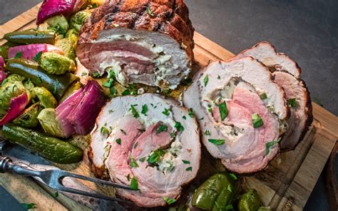 Smoked Jalapeno Popper Pork Roast Recipe