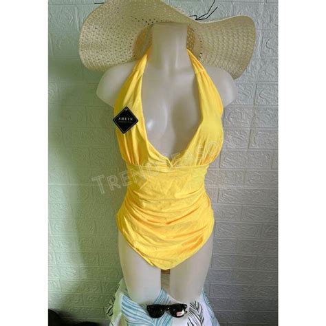 SHEIN Sexy One Piece Bikini Swimsuit Lazada PH