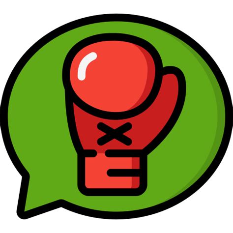 Boxing Glove Basic Miscellany Lineal Color Icon