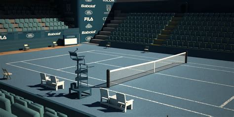 Tennis Court 3d Models Download Free3d