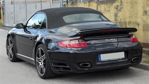 File:Porsche 911 Turbo Cabriolet (997) rear 20100905.jpg - Wikimedia