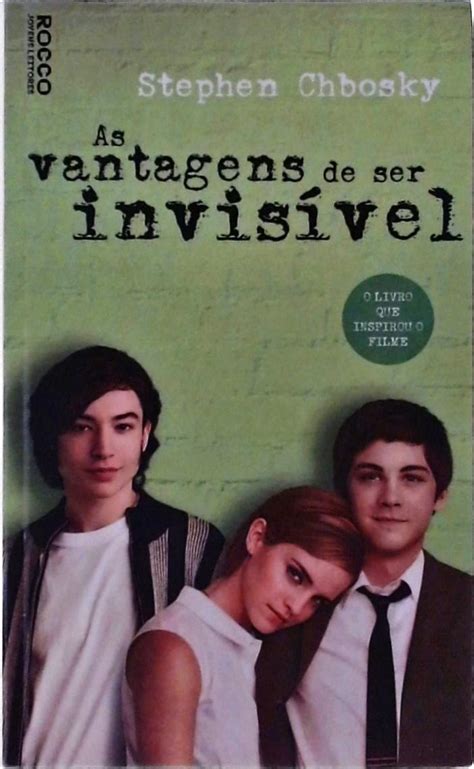 As Vantagens De Ser Invisível Stephen Chbosky Traça Livraria e Sebo