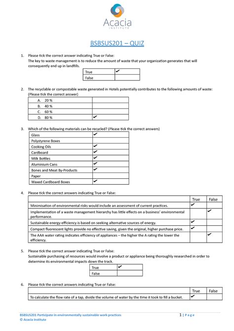 Assessment Bsbsus 201 Hospitality BSBSUS201 Participate In