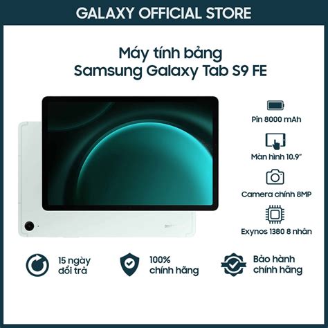 Máy Tính Bảng Samsung Galaxy Tab S9 Fe Wifi 5g 128gb 256gb Hàng