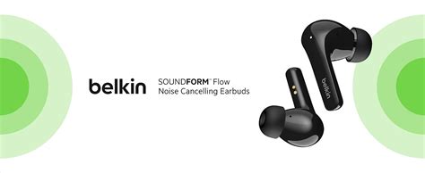 Belkin Soundform Flow True Wireless Earbuds With Active Noise