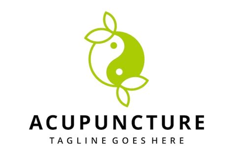 Premium Vector Illustration Abstract Yin Yang Acupuncture Balance