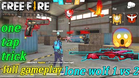 Lone Wolf Full Ranked Gameplay Solo Vs Squad Full Gameplay One Tap