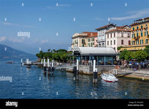 Ferry Terminal, Bellagio, Lake Como, Italy Stock Photo - Alamy