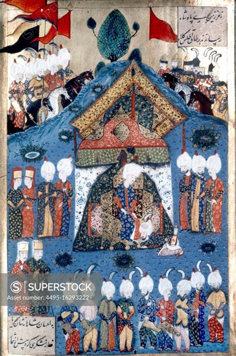 Turks Kiss The Foot Of Suleyman Th Century Ms P A Topkapi