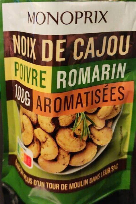 Noix De Cajou Poivre Romarin