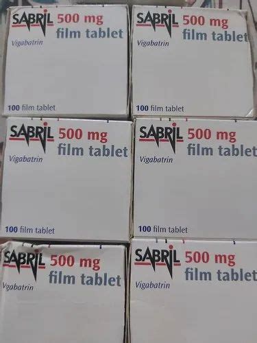 Sabril 500mg Film Tablets At Rs 10500 Stripe Sabril Vigabatrin Tablet