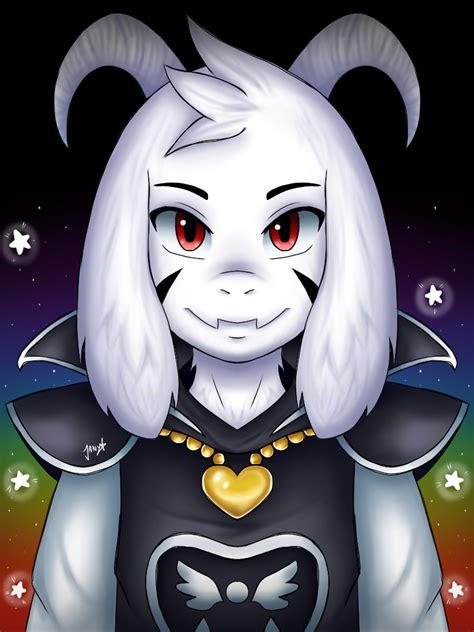 Asriel Dreemurr Portrait By Jany Chan17 On Deviantart