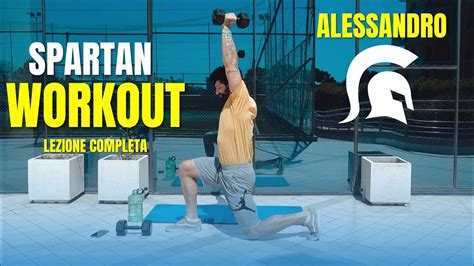 Spartan Workout Il Vero Allenamento Funzionale Con Alessandro Youtube