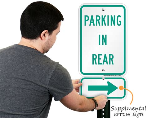 Arrow Signs And Directional Parking Signs At Low Prices