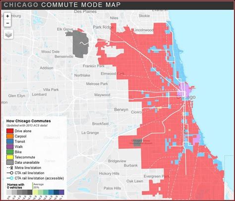 Chicago El Train Map Poster - map : Resume Examples #l6YNjNoY3z