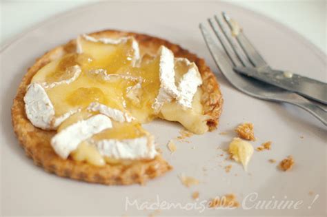 Tarte Fine Au Camembert Et Gelée De Pomme Recette De Cuisine