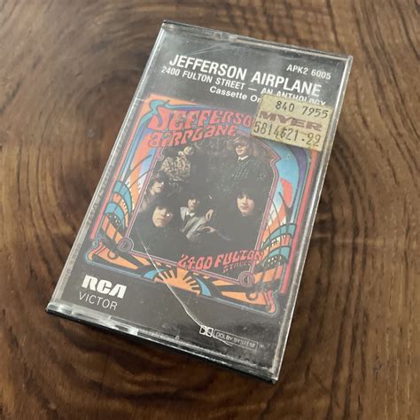 Jefferson Airplane 2400 Fulton Street An Anthology Cassette Tape Apk2