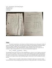 Understanding Stoichiometry And Limiting Reagents In Chemistry Course