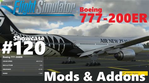 Boeing 777 200ER Showcase 120 Mods Addons For Microsoft Flight