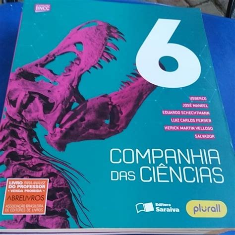 Companhia Das Ciencias Do Ao Ano Exemplar Do Professor Shopee Brasil