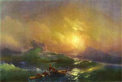 Ivan Aivazovsky. The Tenth Wave.