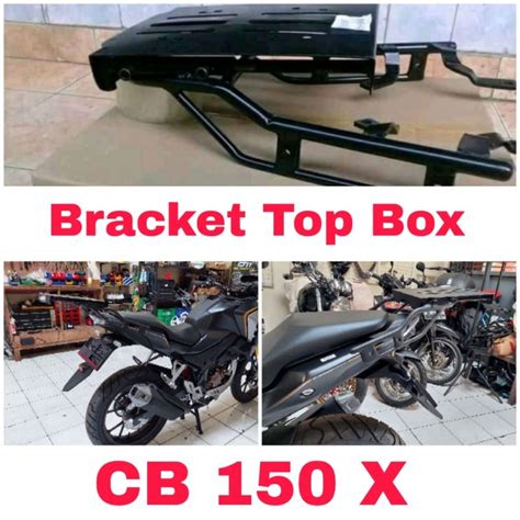 Bracket Top Box CB150X Model Geser Breket BOX Honda CB 150 X Terbaru