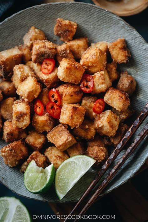 Salt And Pepper Tofu Extra Crispy Tiffy Cooks