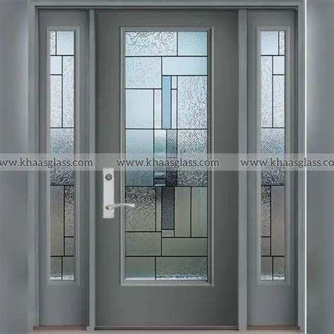 Futuristic Glass Door