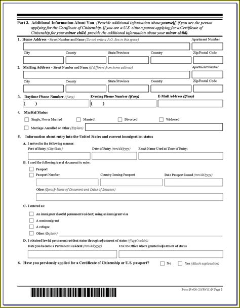 Immigration Forms Application For Citizenship - Form : Resume Examples ...